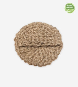 Jute Washcloth, round