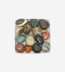 Soap dish with Black Sea stones